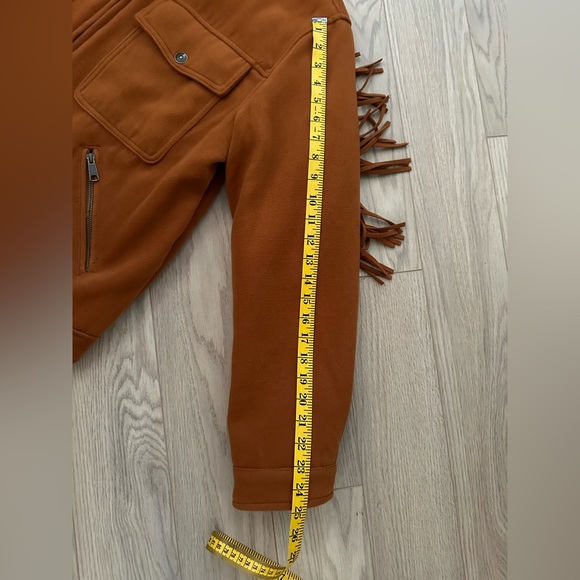 Free People Jacket Phoenix SoftFabric Suede Fringe - Picture 6 of 7